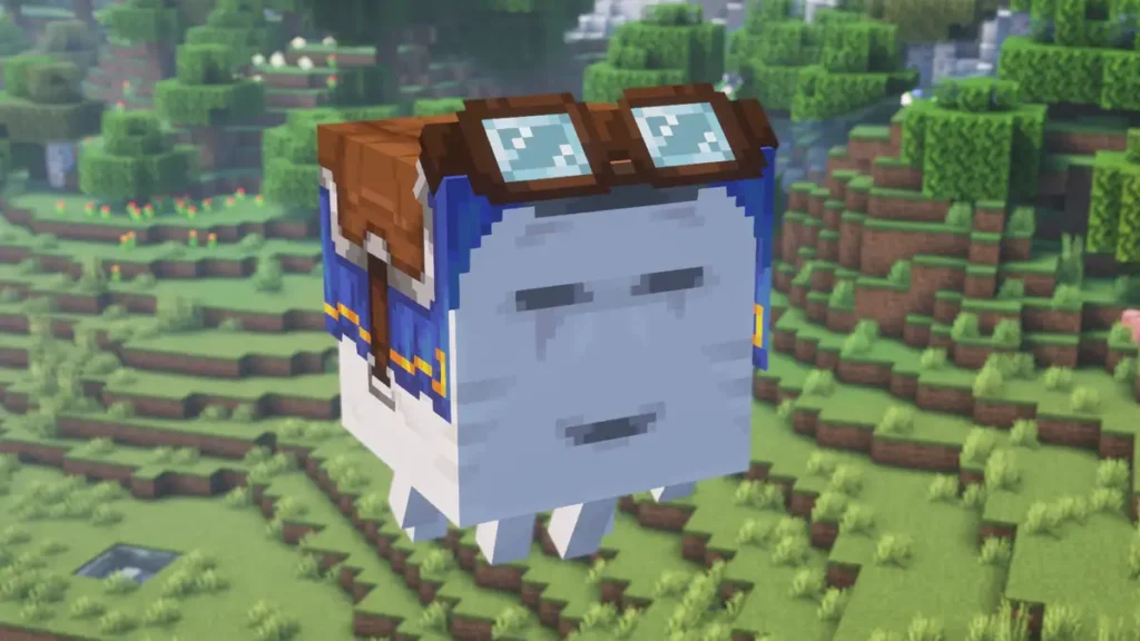 Happy Ghast in Minecraft 2