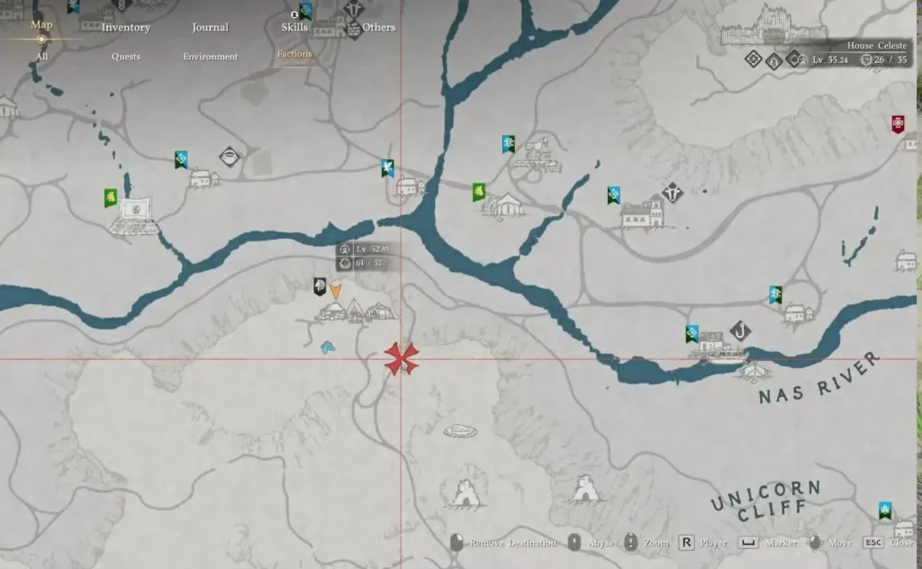 Howling Hill Camp Map