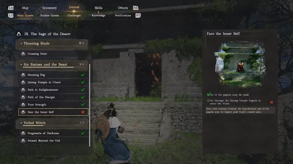 ascetic s rest abyss puzzle main quest crimson desert