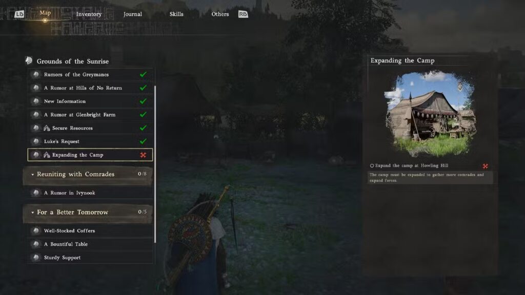 expanding the camp quest crimson desert