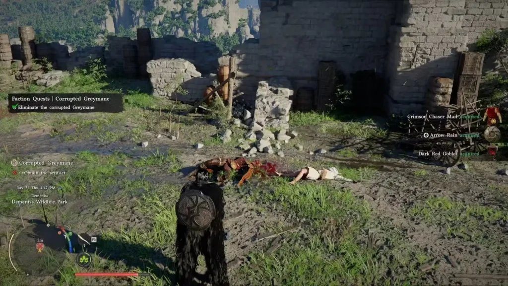 fight Crimson Warden dark red goblet crimson desert permanent stamina upgrade