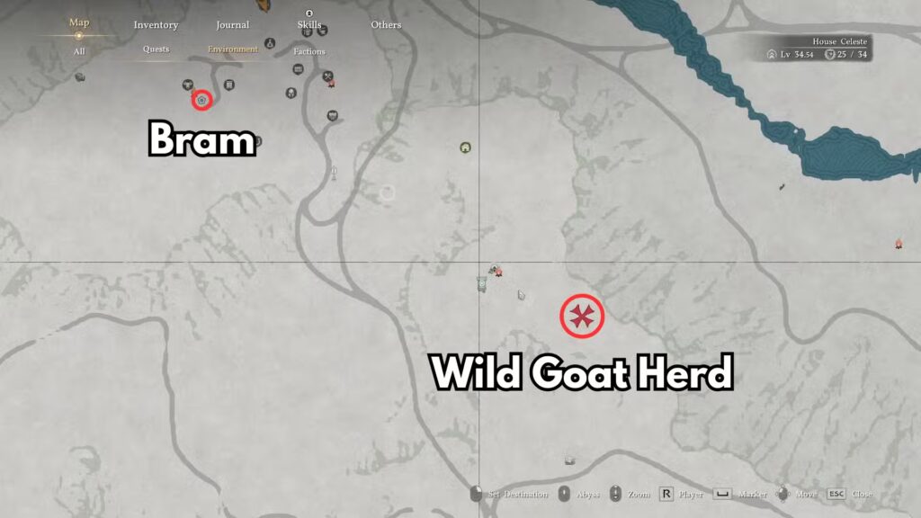 how to sell goats to bram in crimson desert