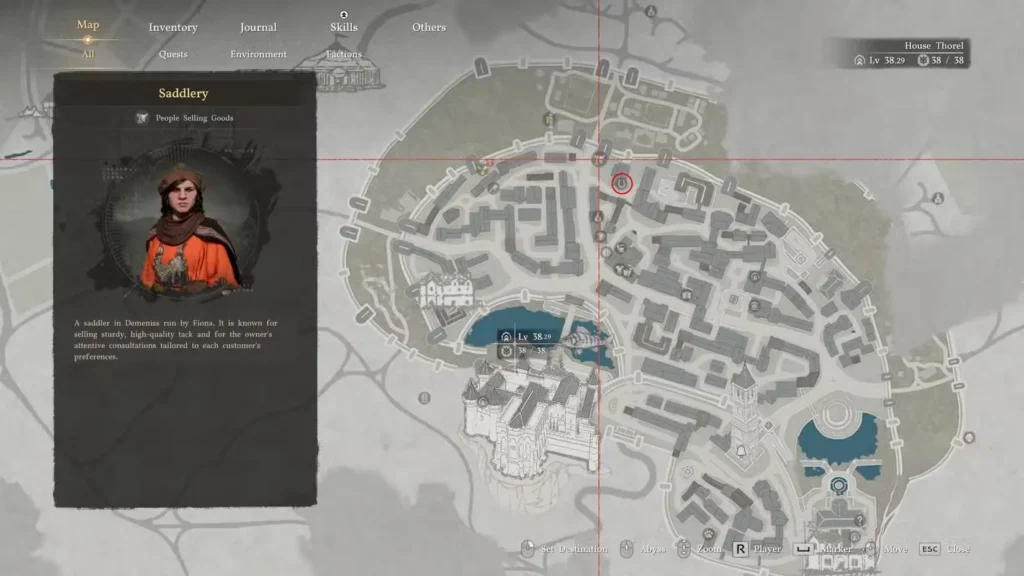 stable location in demeniss