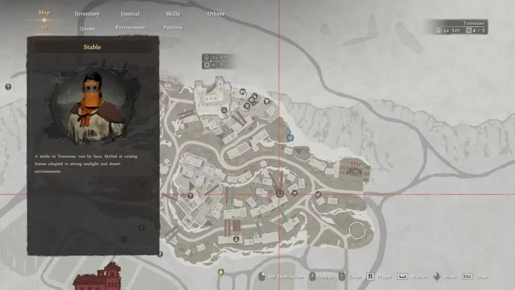 stable location in tashkalp