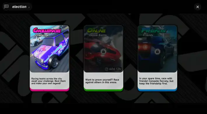 Racing Challenges NTE