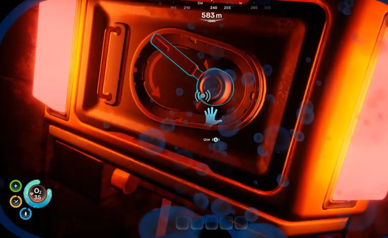 releasing lifepod clamps in subnautica 2