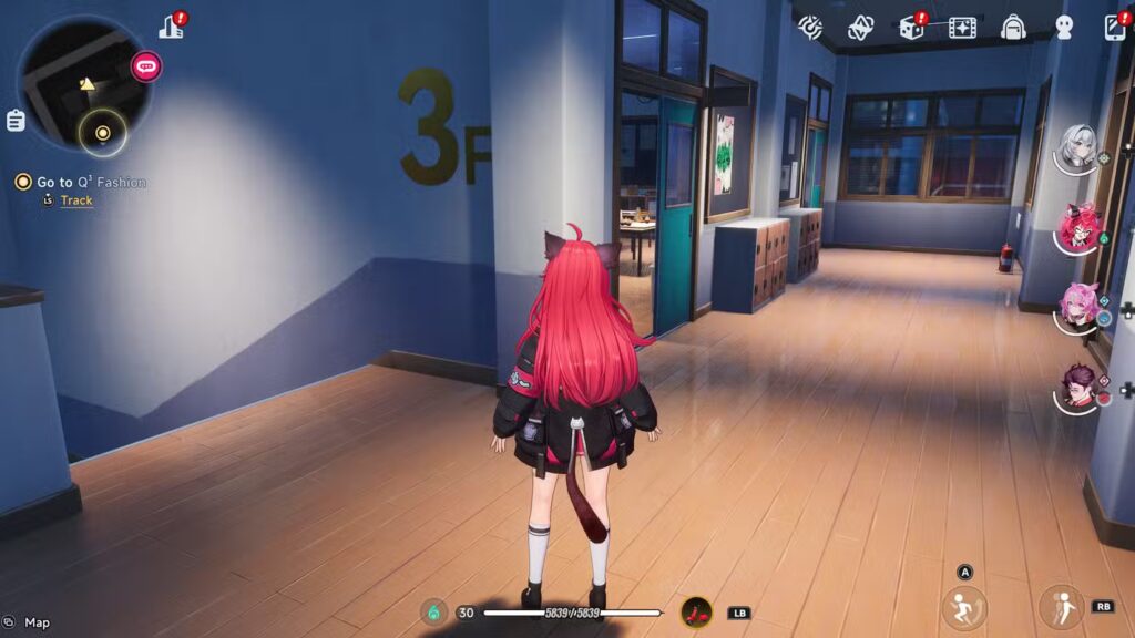 third floor