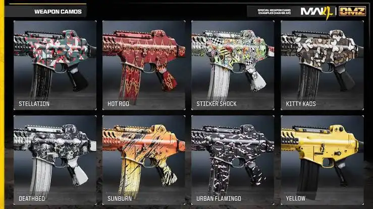 All Camo Challenges in COD Modern Warfare 4