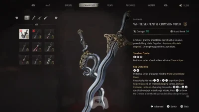 Phantom Blade Zero White Serpent & Crimson Viper Weapon Guide